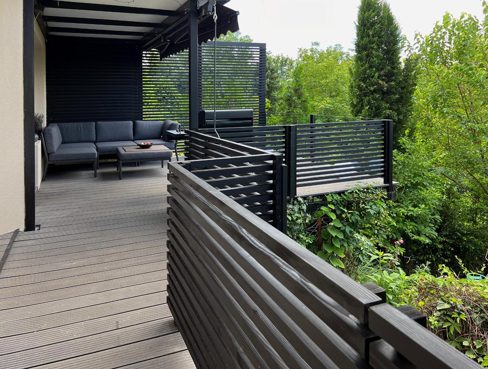 Pergola House In A Green Oasis With Fantastic View Petrovaradin Exterior foto