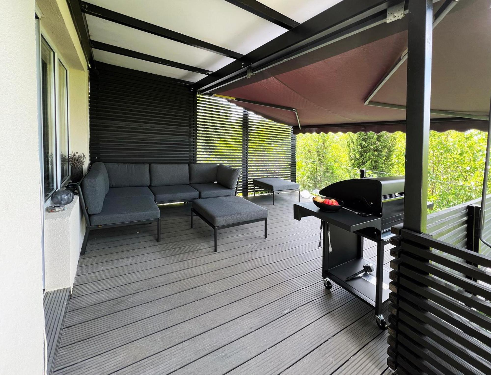 Pergola House In A Green Oasis With Fantastic View Petrovaradin Exterior foto